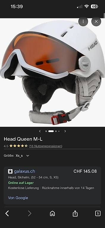 Head Helme: Head Skihelm - Neu – Neu (gemäss Beschreibung) aus Schönenwerd von Erfani