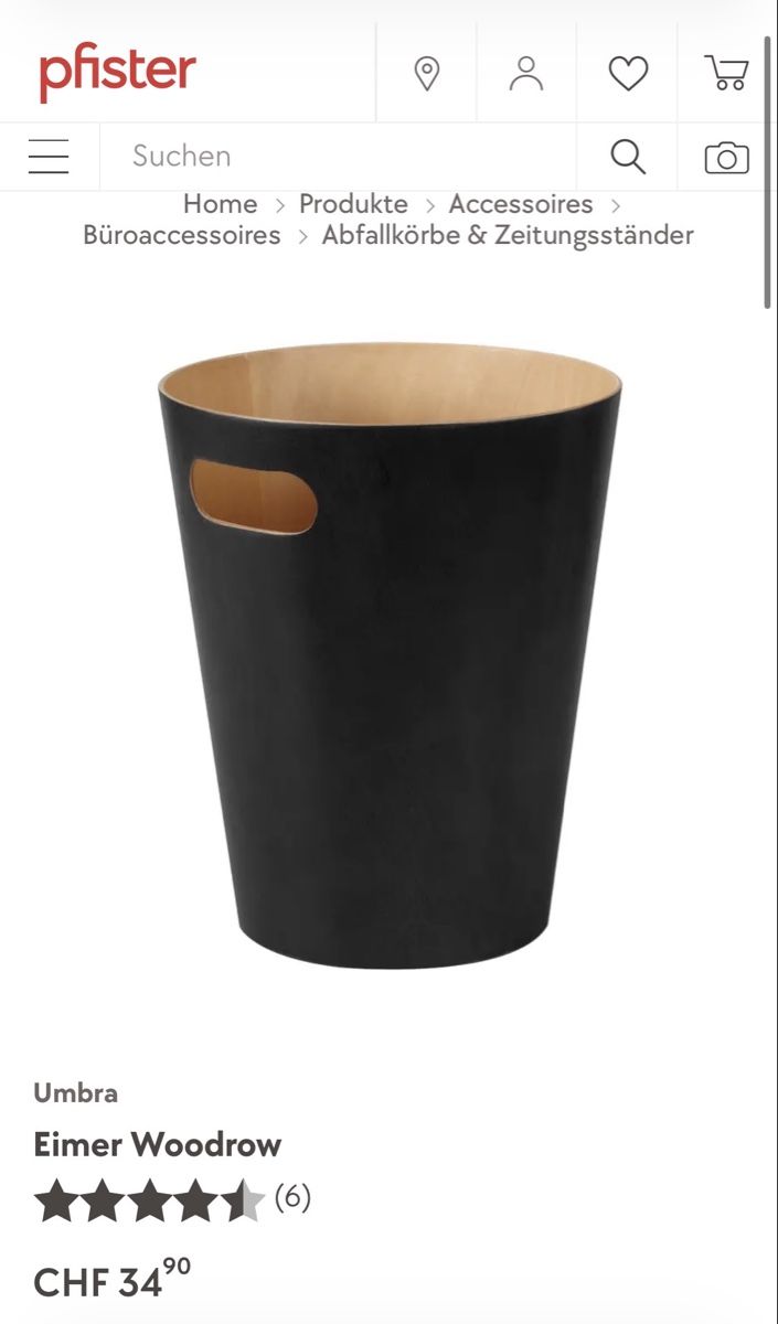 Altro per la casa: Umbra Woodrow Eimer – Usato da zürich venduto da precious_things