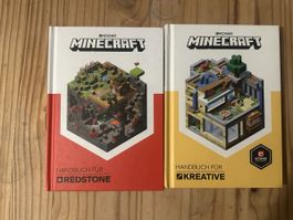 Minecraft Handbücher Redstone und Kreative 