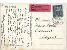 Eilsendung, 1943, 50 Rp.