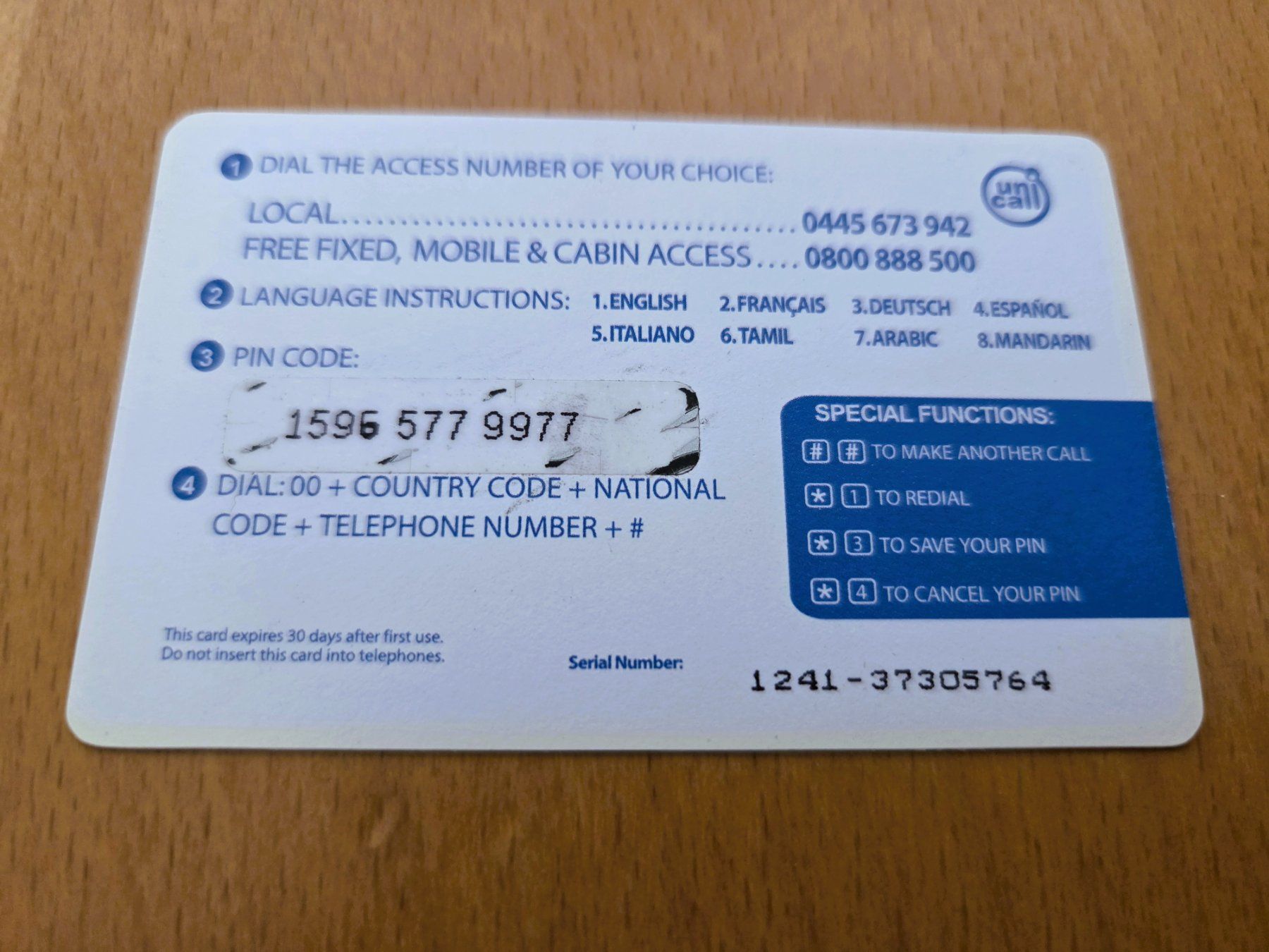 Schede telefoniche: PREPAID - SCHWEIZ – Usato da Brüttisellen venduto da Nighttrain 1