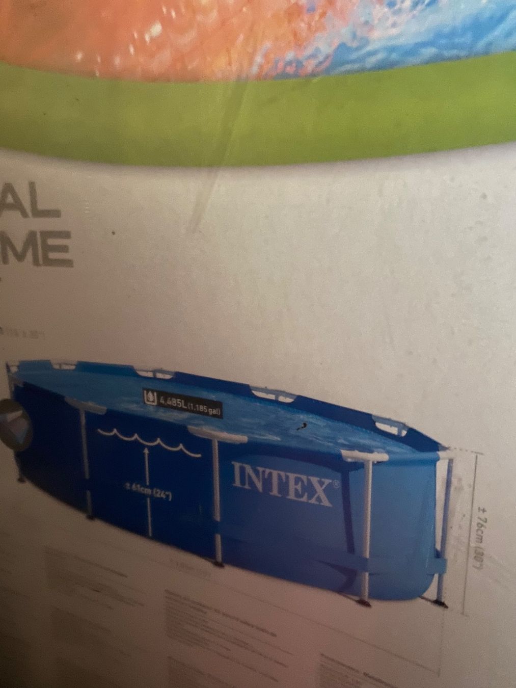 Intex Piscine: NEU Intex Pool mit Stahlrahmen rund – Nuovo e nell'imballaggio originale da Ottikon b.Kemptth. venduto da Remeny7 1