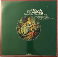 Bach – Sämtliche Flötensonaten (2 LPs, Peter-Lukas Graf)