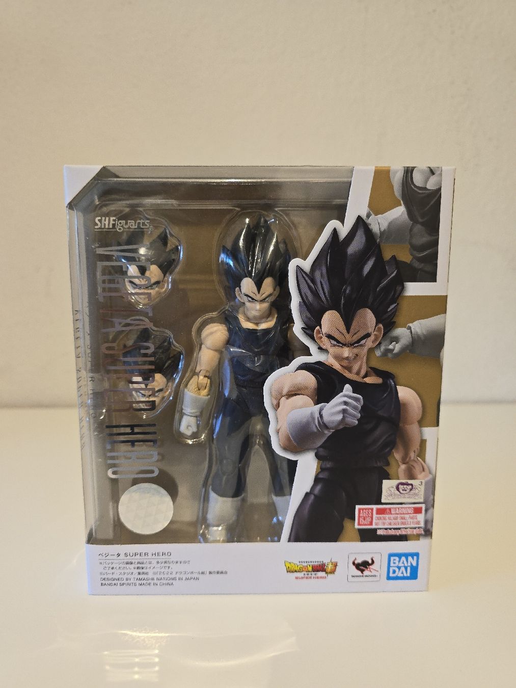 Bandai Statuette: SHFiguarts Vegeta Super Hero figure New – Nuovo e nell'imballaggio originale da Kloten venduto da JakeZ11
