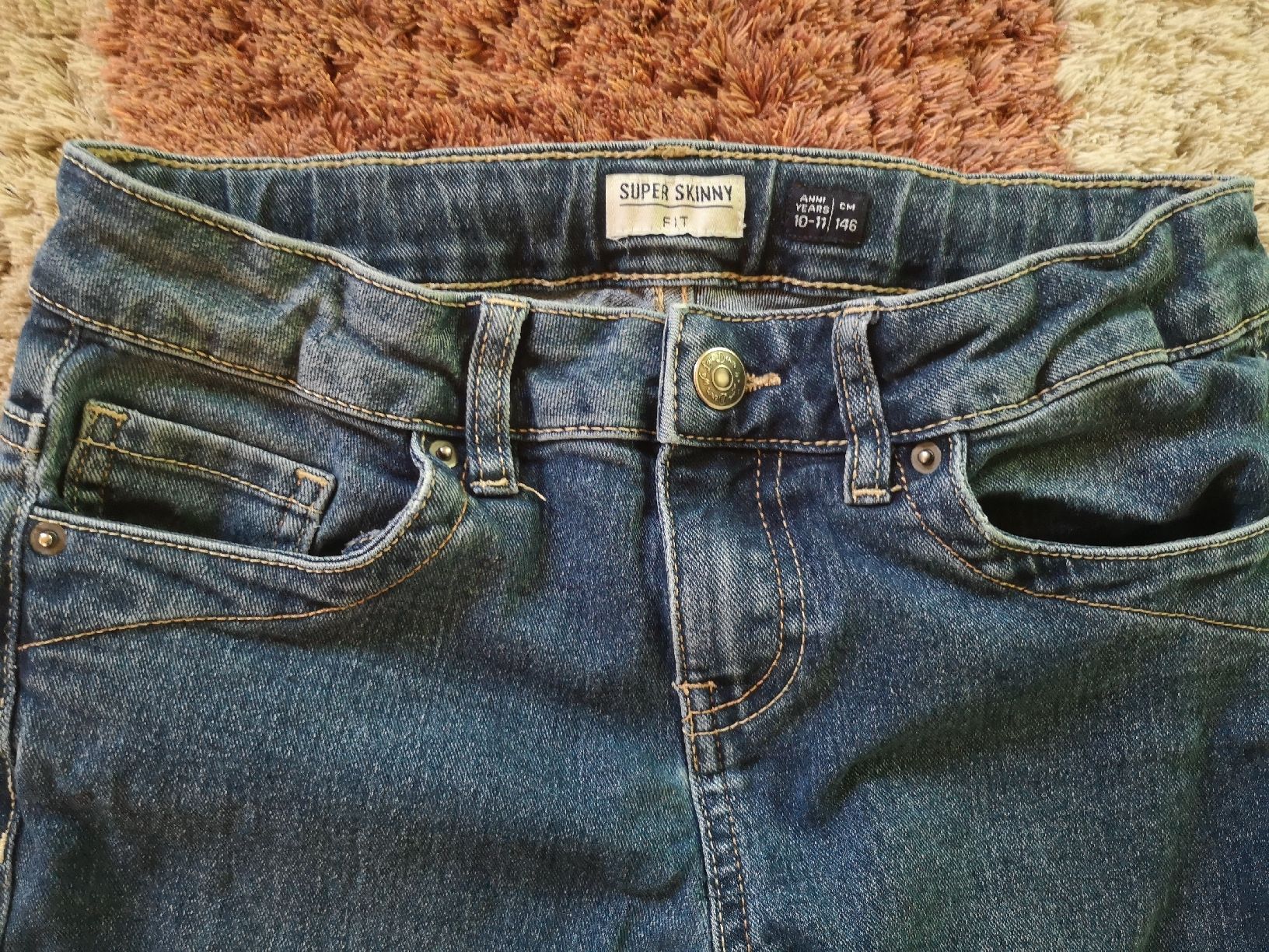 Pantaloni: Jeans 146 verstellbarer Bund – Usato da Vordemwald venduto da Esel04 1