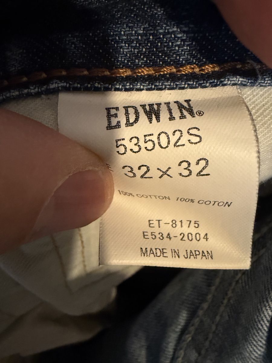 Edwin Jeans: Jeans EDWIN 53502S taglia 32x32 usati – Usato da Lugano venduto da can_xdd8 6