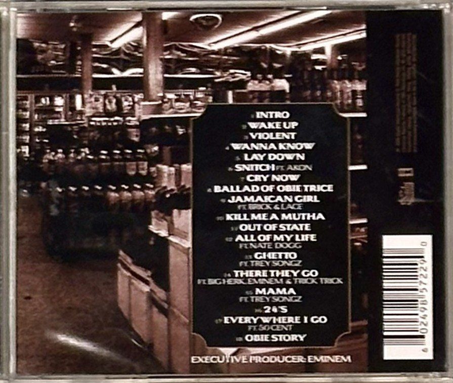 CD: Obie Trice: Second Round's on Me – Usato da Zürich venduto da alocinnovregnes 2