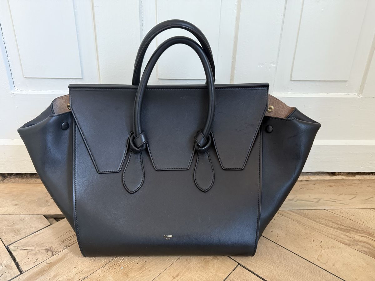 Celine Borse da donna: Celine Tie Bag schwarz – Usato da Zürich venduto da luxurylookbook 3