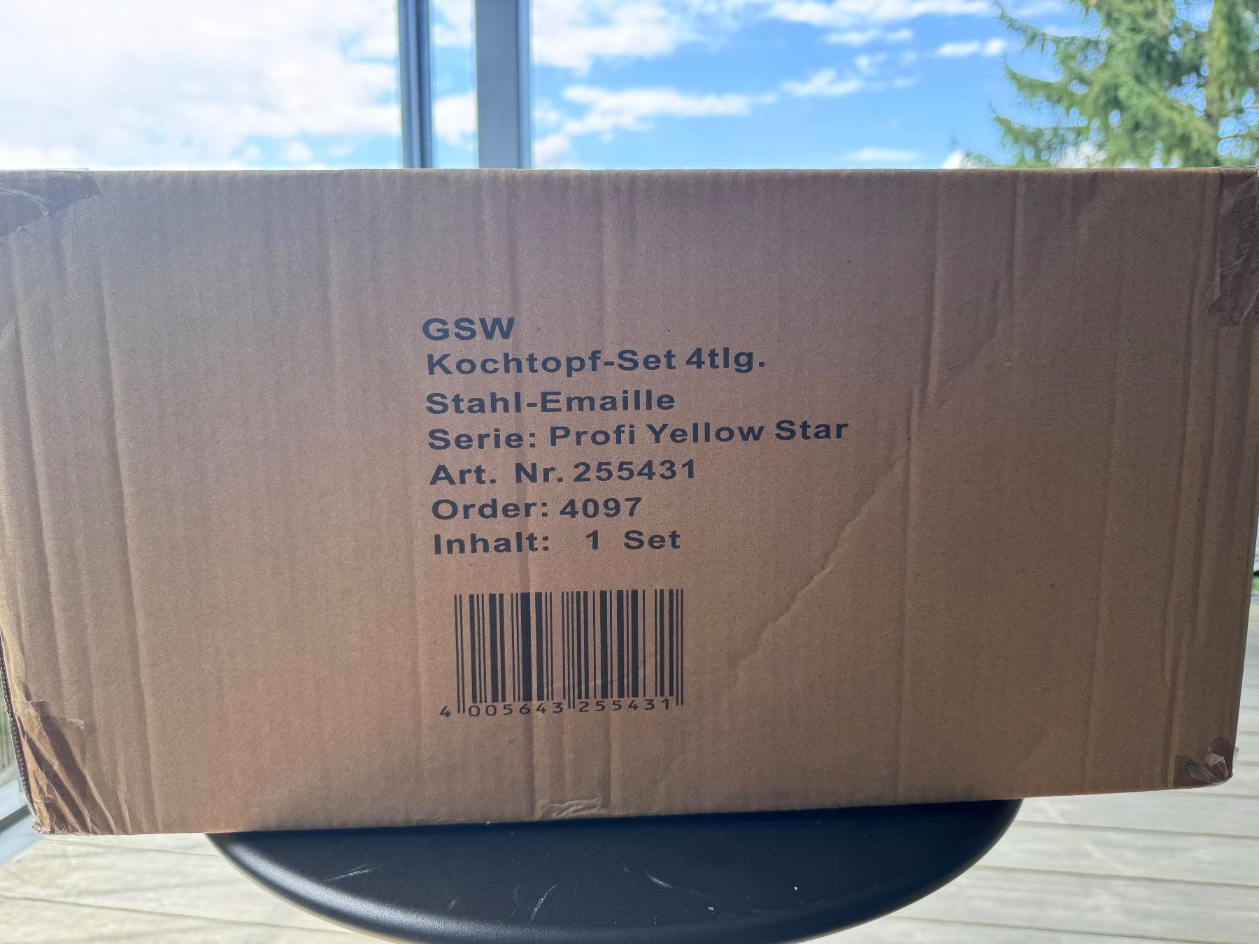 Töpfe: Kochtopfset gelb mit Deckel 4-teilig neuwertig – Neu und originalverpackt aus Müllheim Dorf von kat_9dnw 3