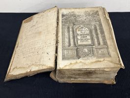 Antike Bibel 1712, gedruckt in Zürich Anno MDCCXII, Rarität!