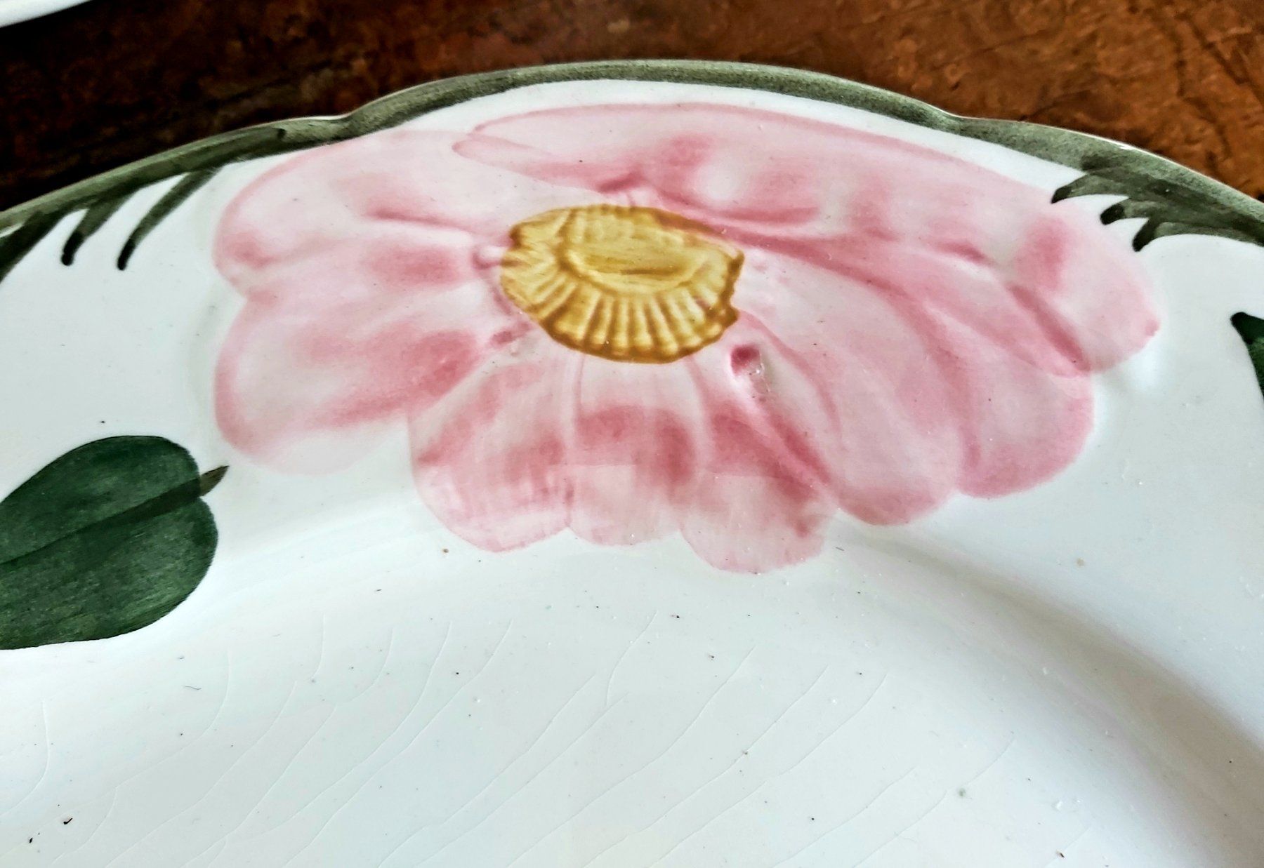 Villeroy & Boch Piatti di portata: Wunderschöne Vintage Servierplatte Wildrose 40cm – Usato da Bern venduto da aronari 3