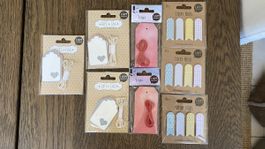 DIY Set Geschenk Anhänger Sticker Etiketten Neu Tags I am