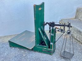 Antike Dezimalwaage Brückenwaage 50 Kg.