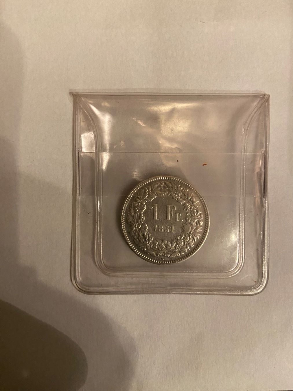Tutti le monete: 1 Franken Münze 1851 SS – Nuovo (secondo la descrizione) da Zürich venduto da ragusa45 4