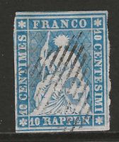 1854 : Strubel Nr. 23Eb :  KP 600.--