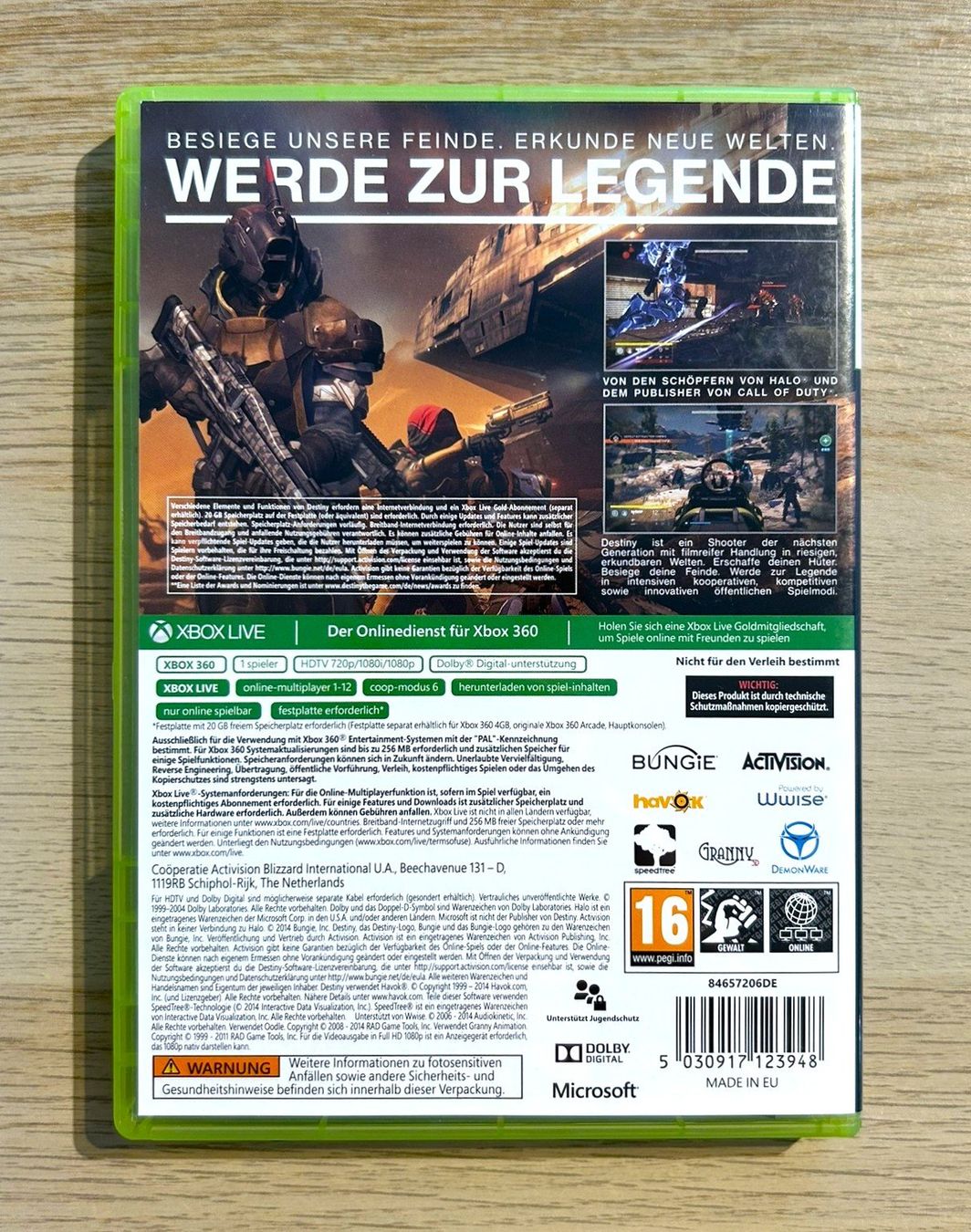 Microsoft Spiele: Destiny Xbox 360 – Gebraucht aus St. Gallen von Alpine.Arcade 1