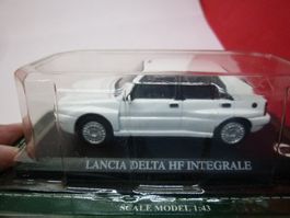 Lancia Delta HF Integrale weiss - im Blister - Kult-Modell