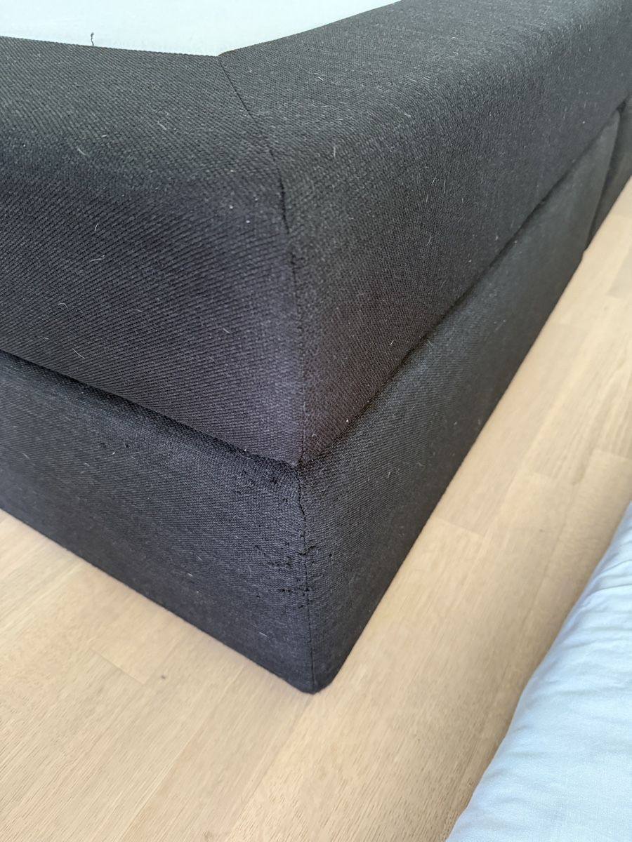Lits: Boxspringbett von Breckle in schwarz  – D'occasion à Schenkon par PatMan6210 2