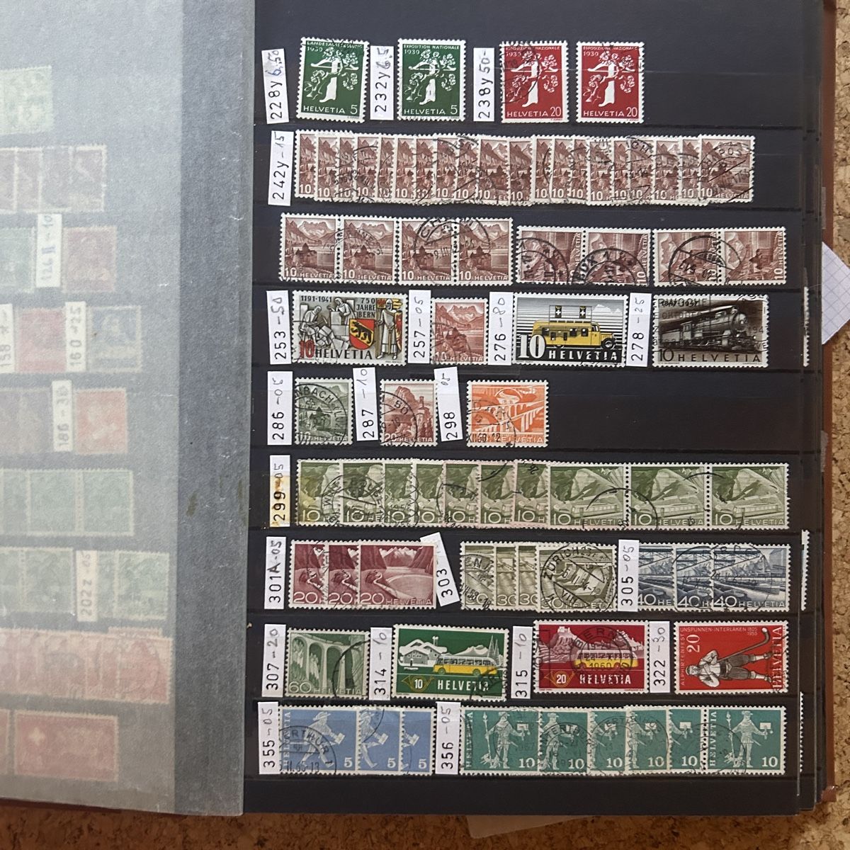 Tutti i francobolli: Schweizer Briefmarken Sammler (schweiz) – Usato da Laufen venduto da belleskulptur 9