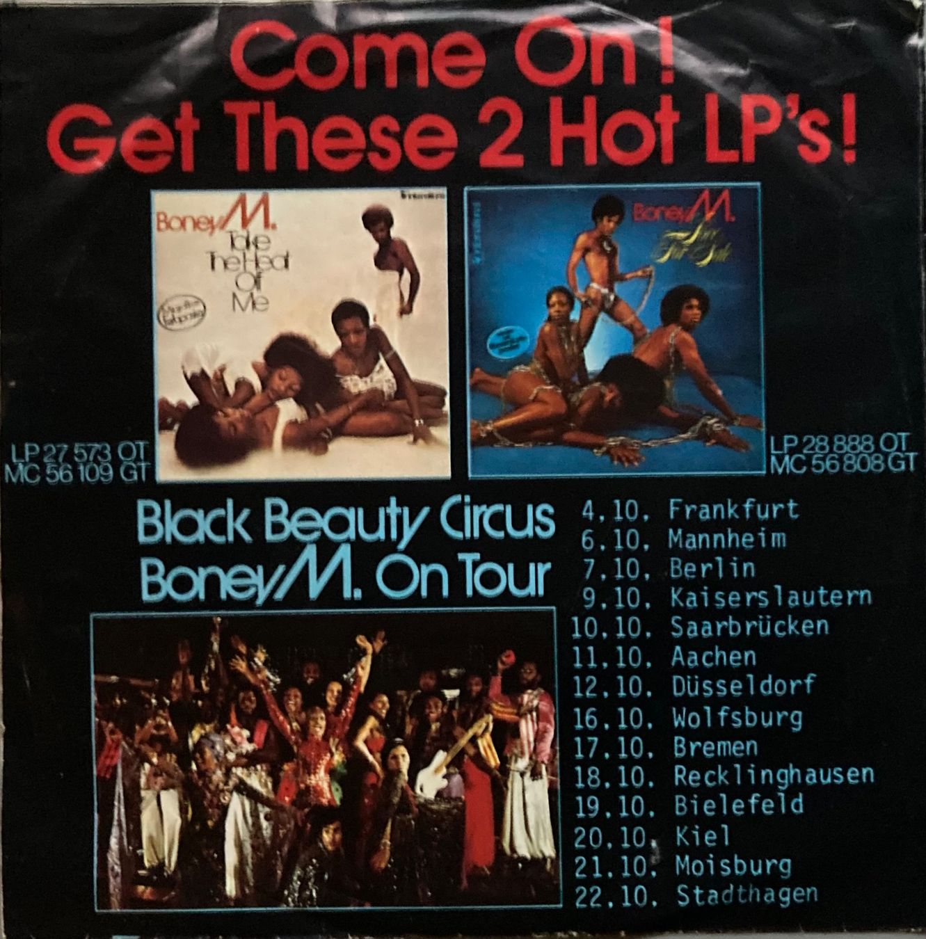 Dischi in vinile: BONEY M. - BELFAST / PLANTATION BOY – Usato da Poliez-Pittet venduto da Newtown-Records 1