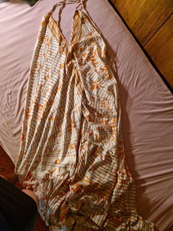 Kleid ALLER SIMPLEMENT L/XL bedruckt lang 