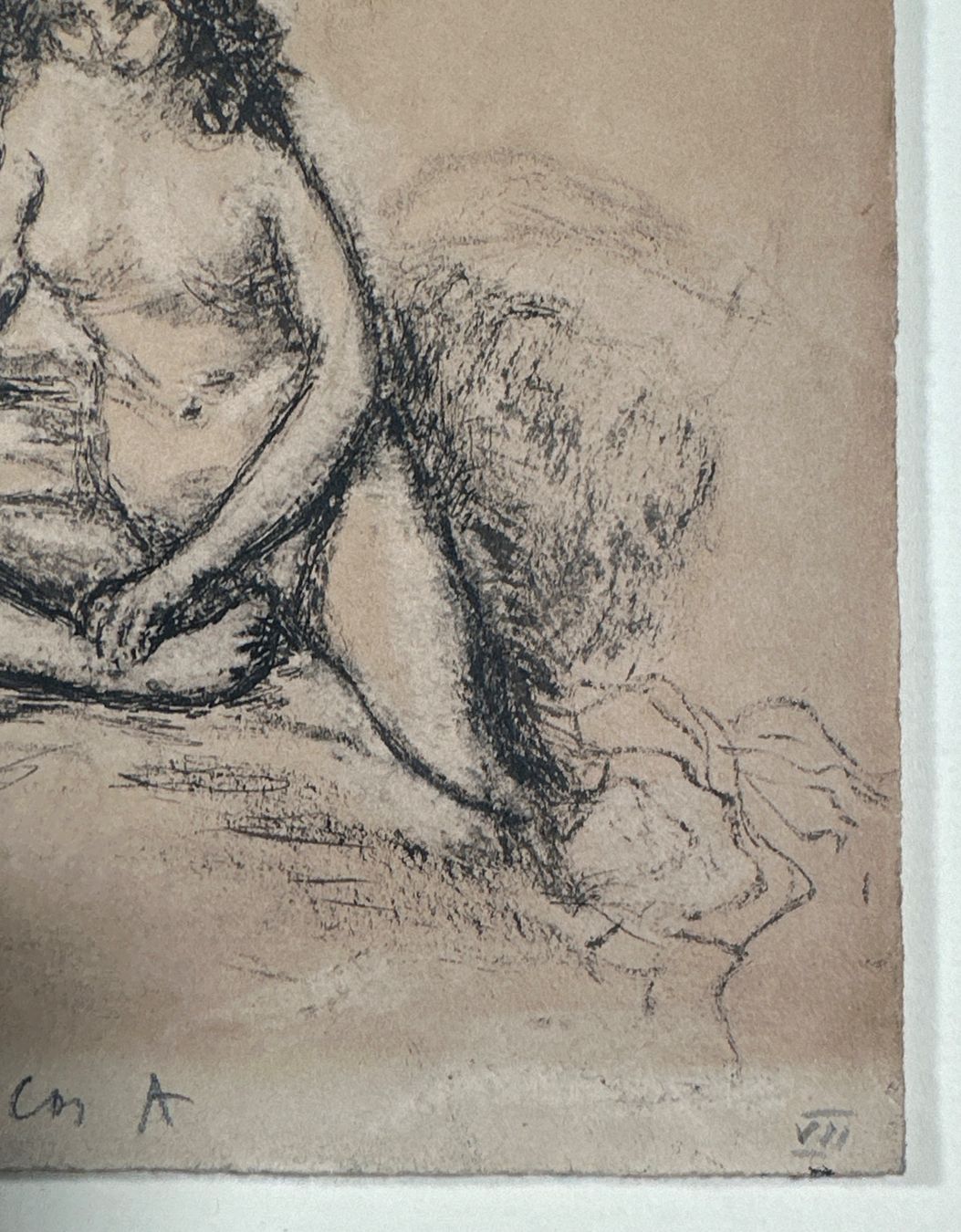 Dipinti: Pierre Bonnard Tuschfederzeichnung – Usato da Horgen venduto da eli_9xdn 8