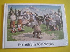 Kinderbuch - Der fröhliche Katzensport NEU und UNGEÖFFNET