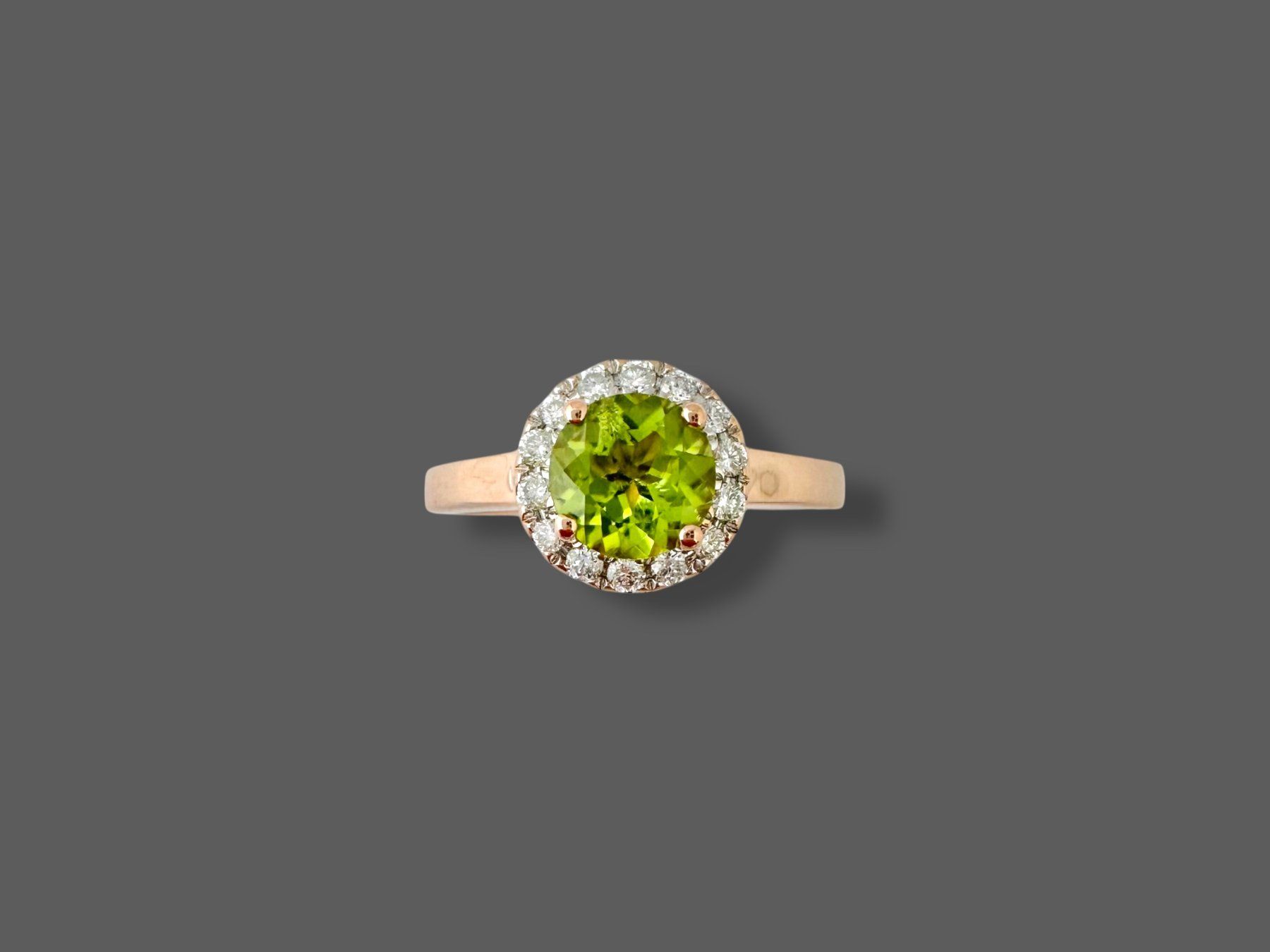Anelli: KURZ, Peridot - Saphir - Diamant - Ring – Usato da Zuzwil SG venduto da artimmo 5