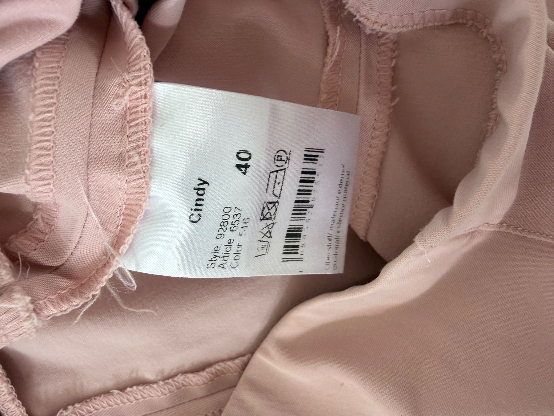 Pantaloni: Seductive 7/8-Hose Gr.40 in Rosa – Usato da Zollikon venduto da dorean 5