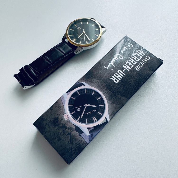 Wunderschöne Herren Armbanduhr Marke Pierre Cardin