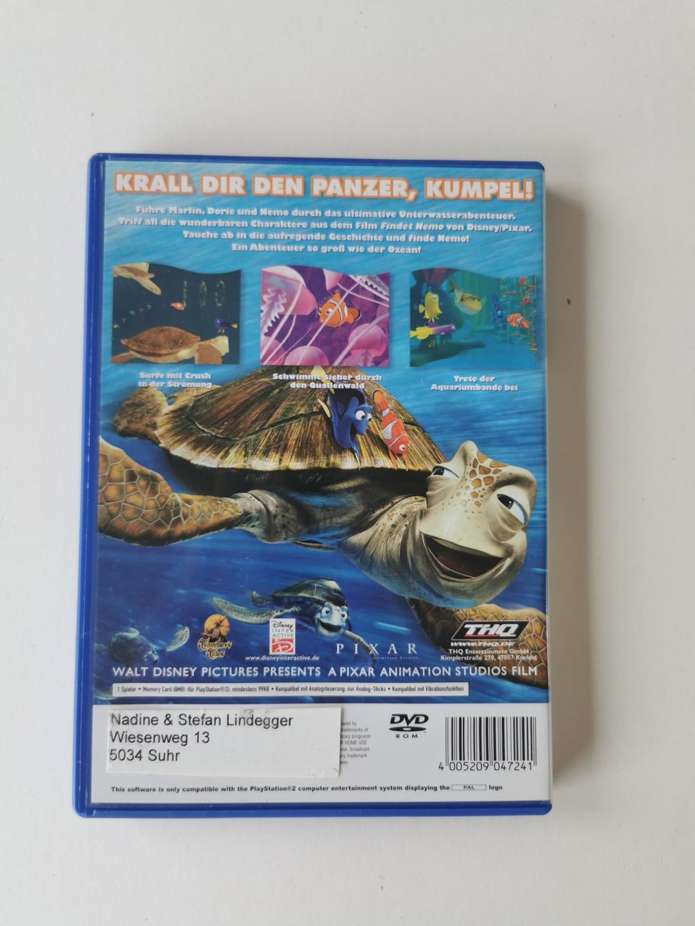 Disney Giochi: Ps 2 - Disney Pixar Findet Nemo – Usato da Lenzburg venduto da eyworld 2