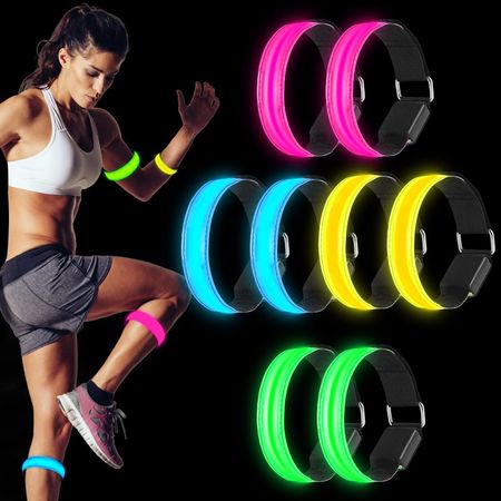 LED Armband leuchtet hell - verstellbar