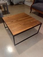 Couchtisch Holz Metall 60x60 cm guter Zustand