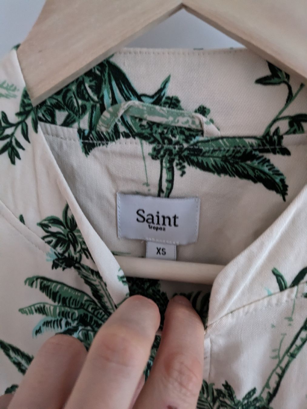 Jacken: Bomberjacke Saint Tropez Palmenmuster Grösse S – Gebraucht aus Rorschach von olg_5qq2 2