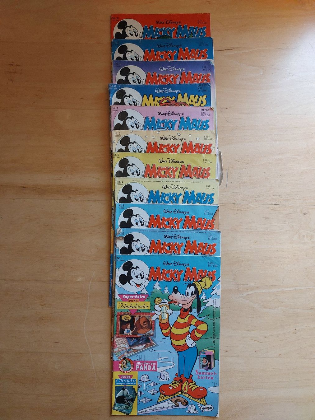BD: 30 MICKY MAUS - 1992 – D'occasion à Gipf - Oberfrick par Esnoopy 1