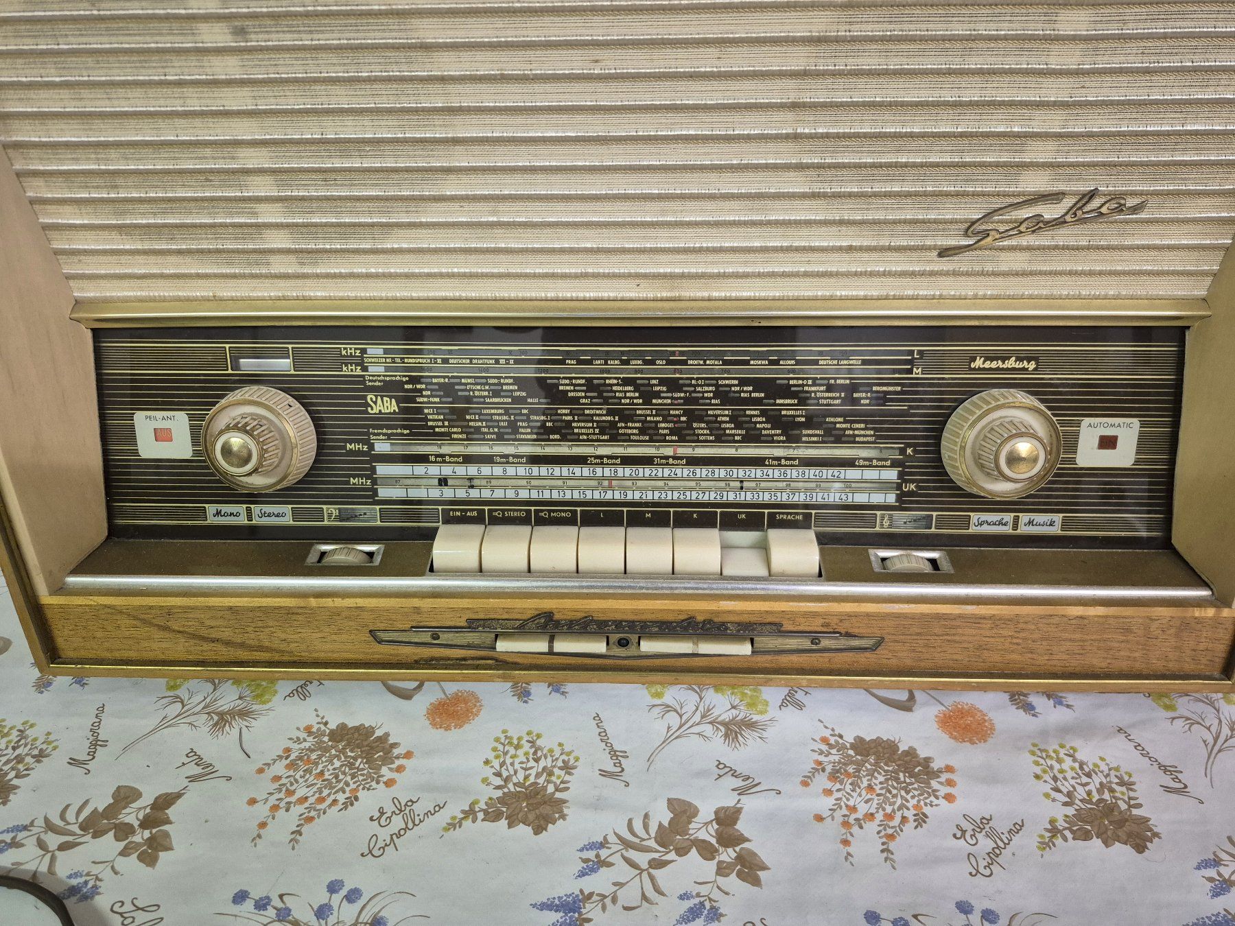 Saba Radio: Radio Saba Meersburg Automatic 100 – Difettoso da Aeschau venduto da winu5 2