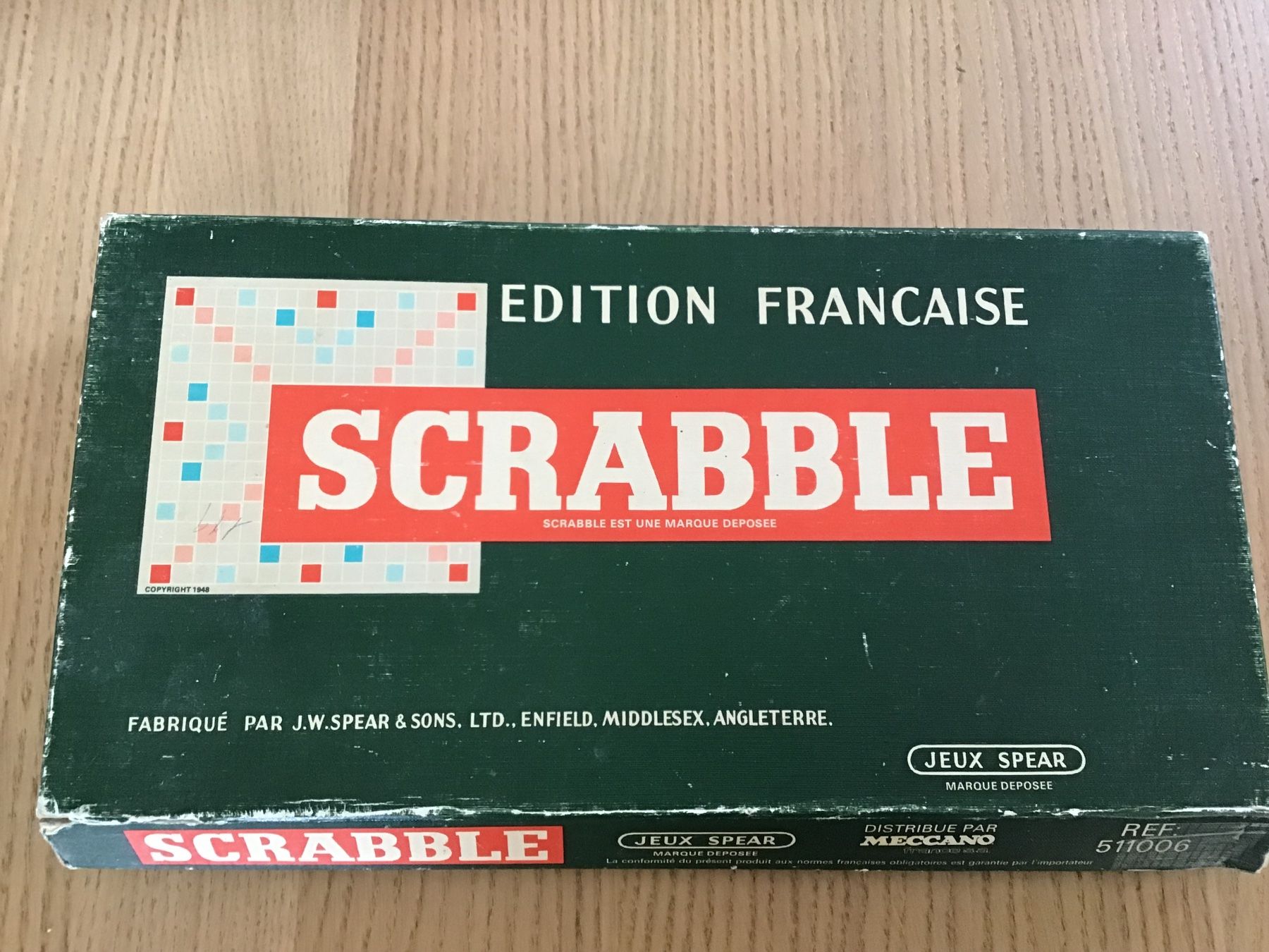 Spiele: Scrabble édition française de 1955 – Gebraucht aus Marin-Epagnier von nic_clc6