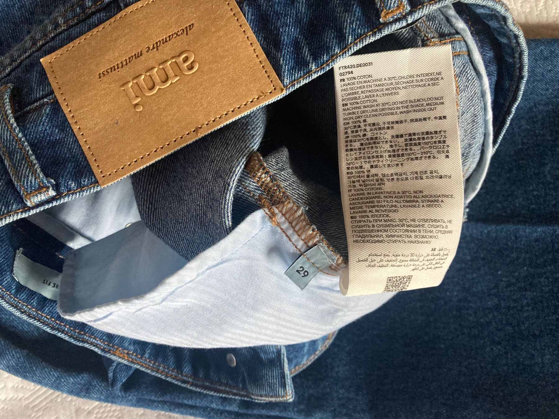 Jeans: Ami Paris Alexandre Mattiussi Jeans NEW – Nuovo (secondo la descrizione) da Luzern venduto da AM2nd 8