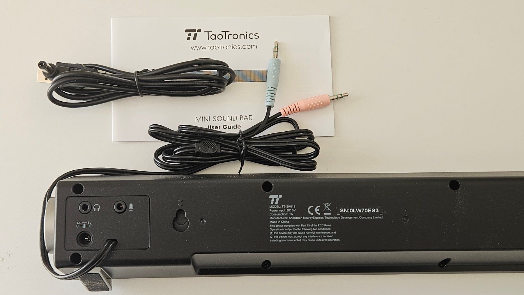 Lautsprecher: TAOTRONICS TT-SK018 Mini Sound Bar – Neu (gemäss Beschreibung) aus Granges-Paccot von Wodli 1