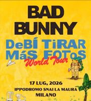 2xGOLD Circle Tickets Bad Bunny 17. July Milano