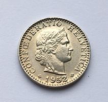 1952 20 Rappen -unz