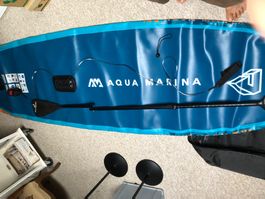 AQUA MARINA BLADE das WINGSURFANFÄNGERSUP (Mittelfinne)