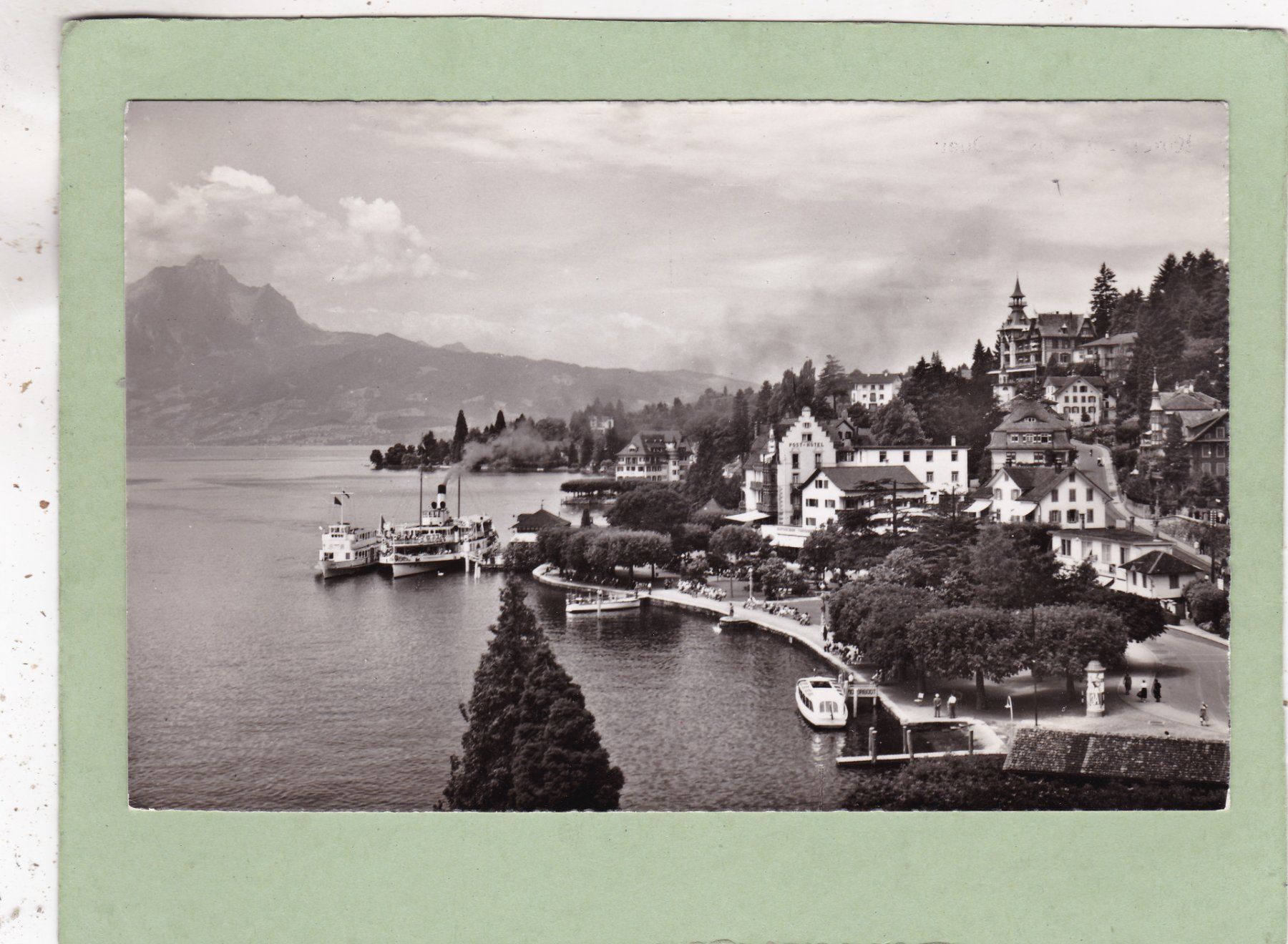 Cartoline postali: Kurort Weggis Quai – Usato da Herisau venduto da Lisegrat2008