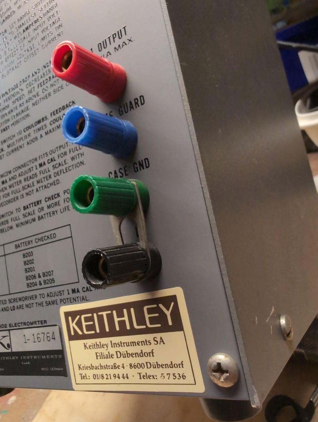 Messen: Keithley Instruments 602 Elektrometer gebraucht – Gebraucht aus Ennetbaden von Cacal2 9
