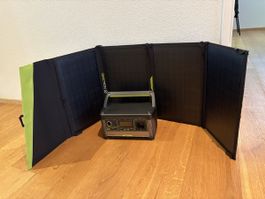 Goal Zero YETI 500x mit Solarpanel NOMAD 50