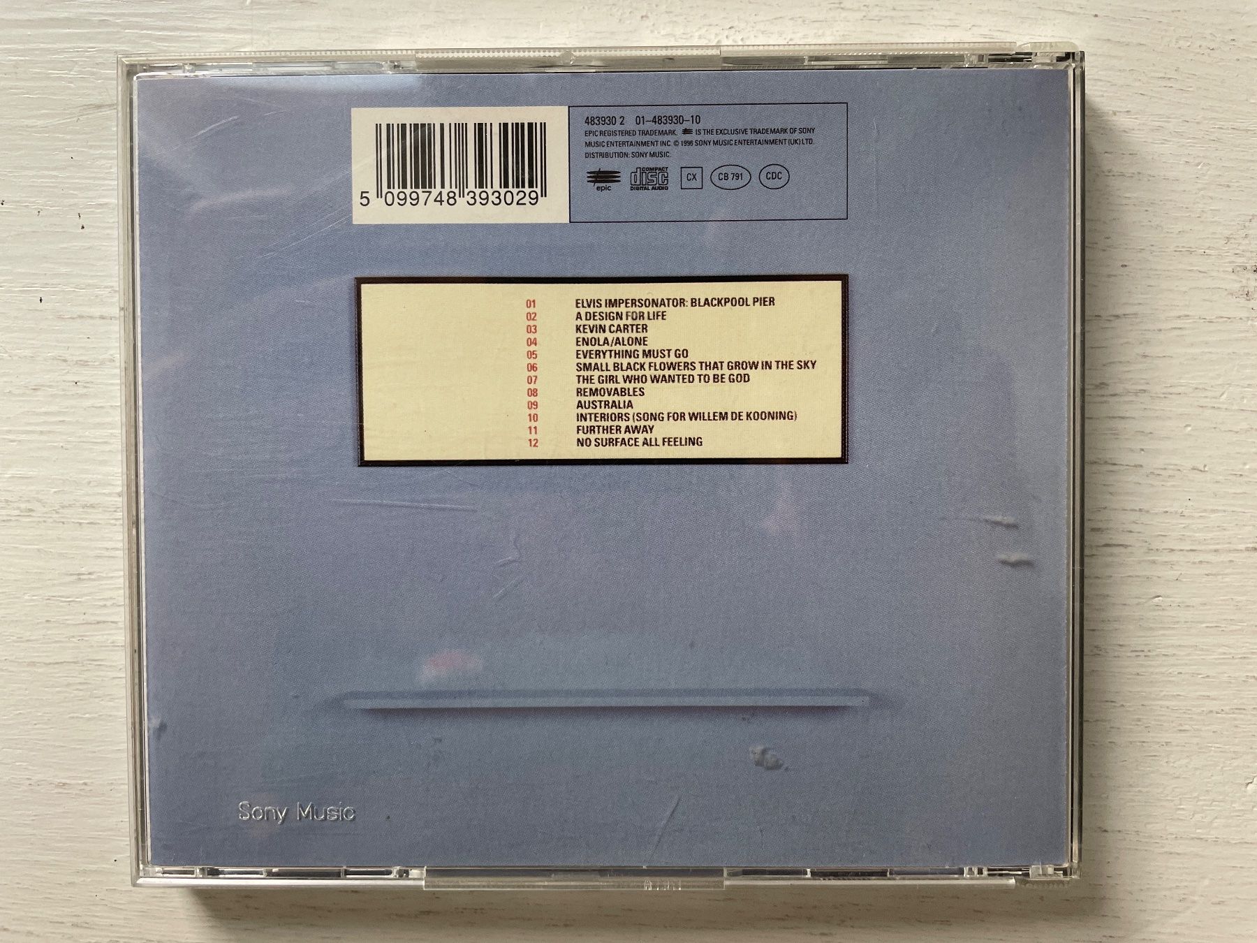 CD: Manic Street Preachers - Everything Must Go - CD, 1996 – Usato da Zürich venduto da Andy_t71 1