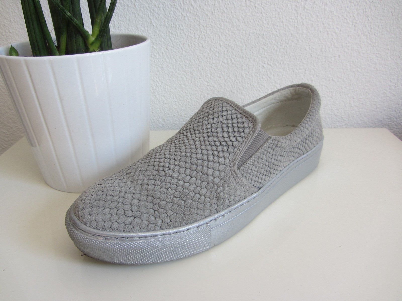 Scarpe da donna: ZIGN - Leder Schuhe silbergrau 40 – Usato da Zürich venduto da Diazaio 1