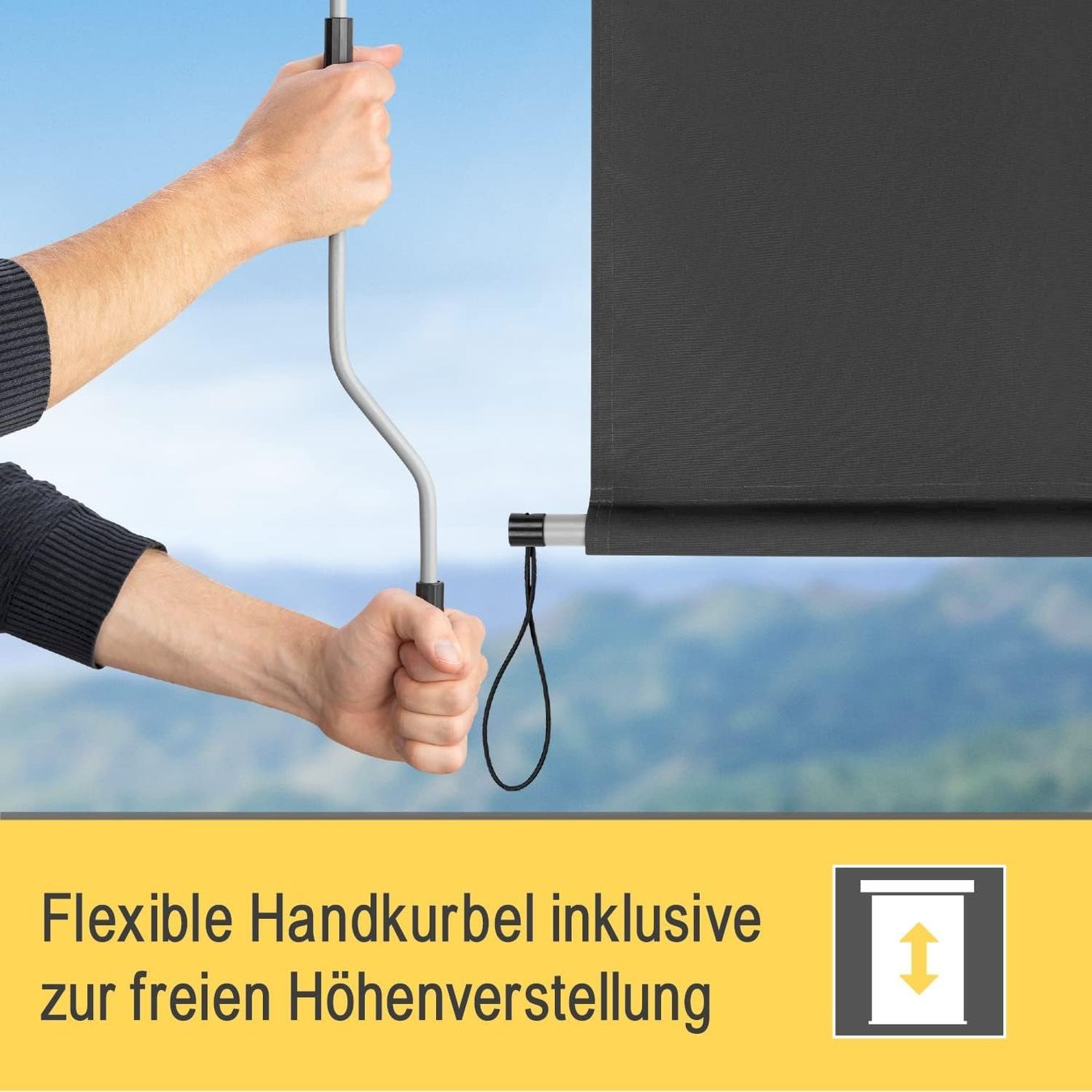 Paraventi: Aussen-Senkrechtmarkise 180x250cm – Nuovo e nell'imballaggio originale da Bottighofen venduto da zaap 5