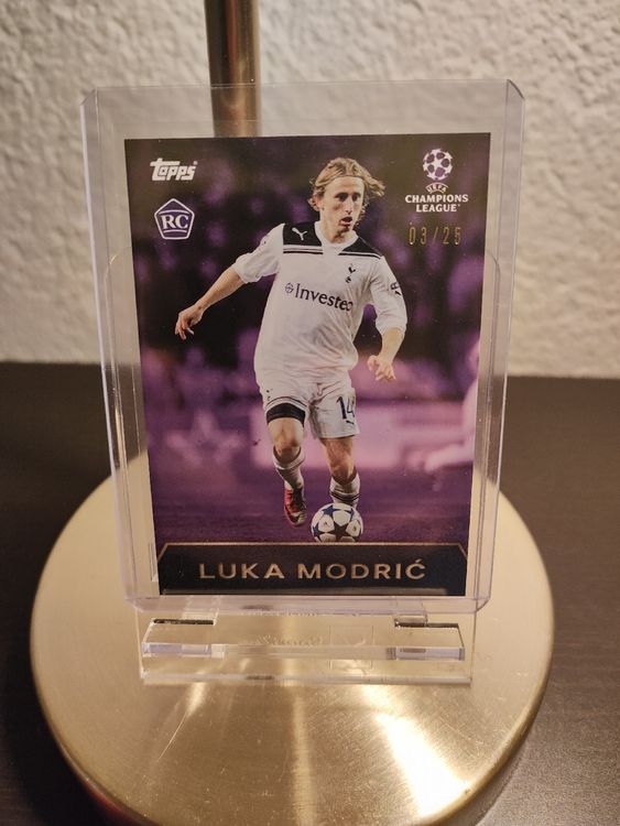 Topps Lost Rookie Luka Modric Purple Parallel 03/25 (Neu (gemäss ...