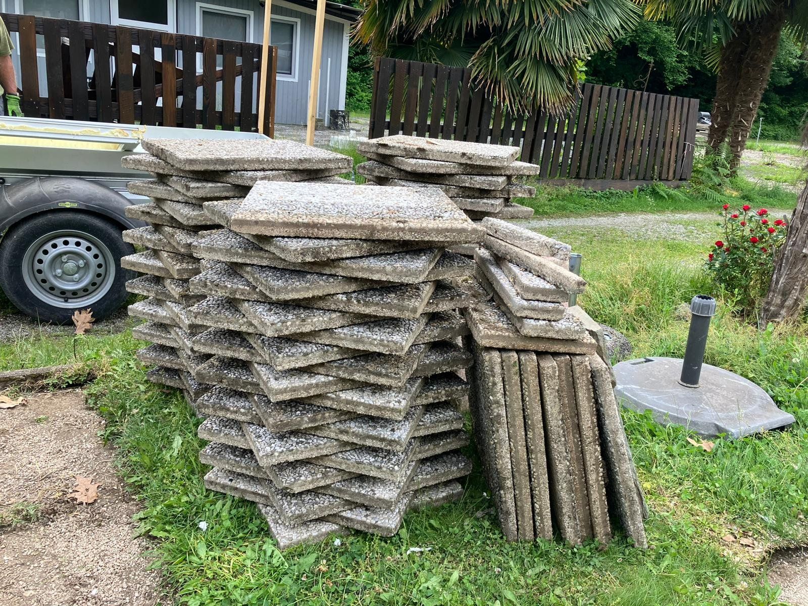 Rivestimenti per pavimenti: Gartenplatten – Usato da Gibswil venduto da Schufi2 1